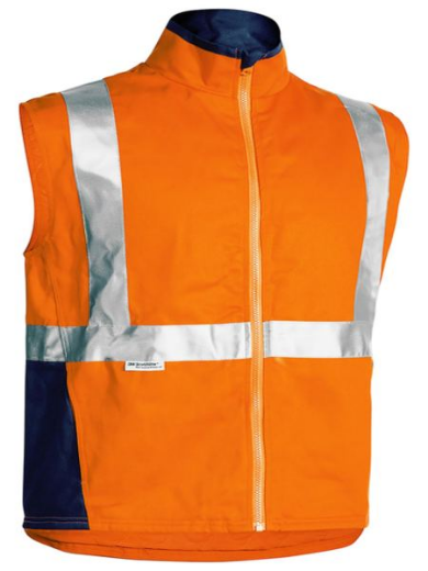 Picture of Taped Hi Vis 3 In 1 Drill Jacket